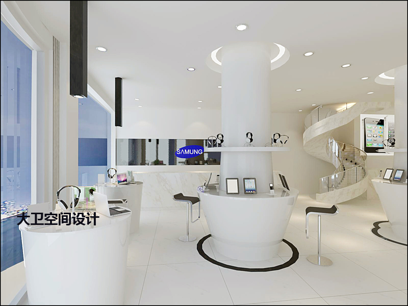 大衛(wèi)設(shè)計(jì) 專業(yè)室內(nèi)公裝效果圖服務(wù)，打造蘋(píng)果體驗(yàn)店與手機(jī)店全國(guó)性裝修設(shè)計(jì)解決方案